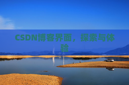 CSDN博客界面，探索与体验